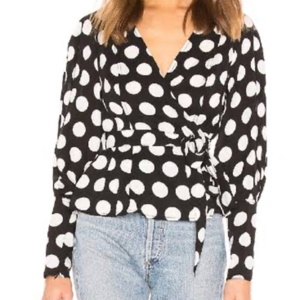 C/MEO collective M wrap top